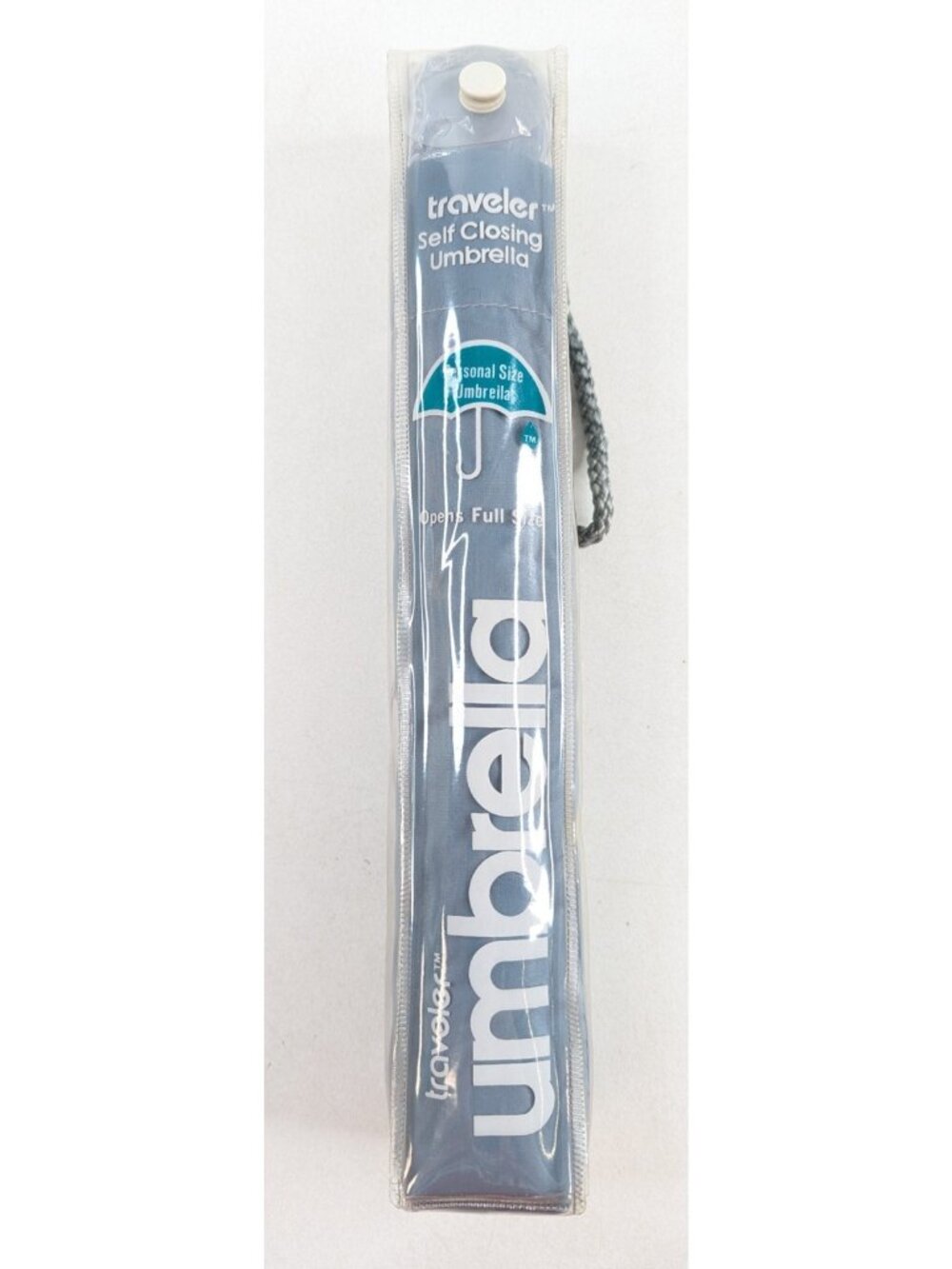 Berkshire Traveler Umbrella Gray Full Size - Vintage, NEW